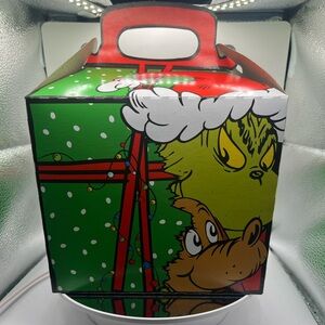 Brand New McDonald’s Grinch Holiday Meal Box